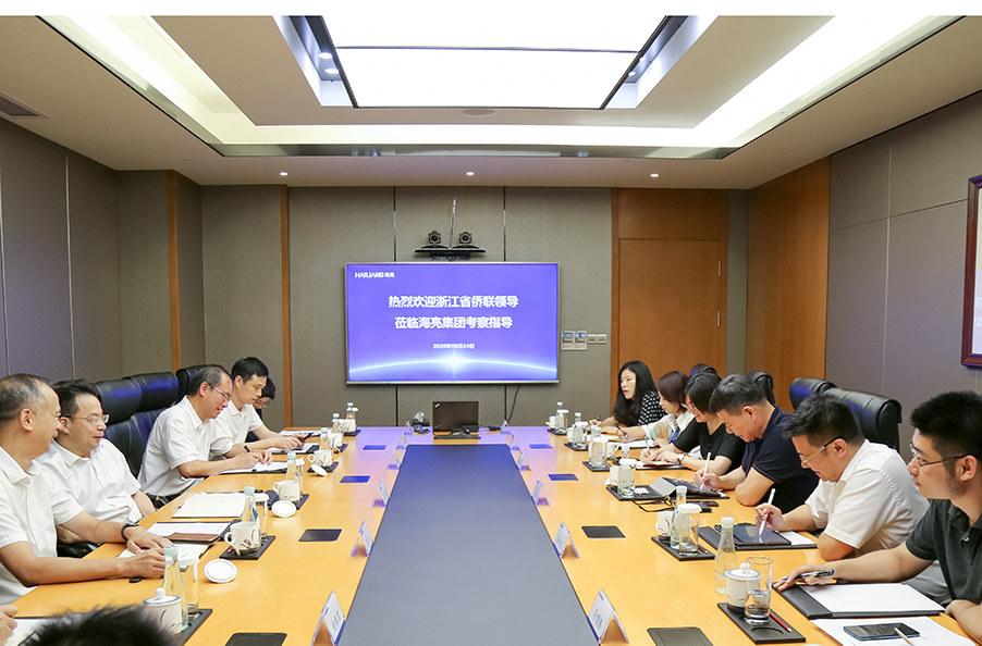 浙江省侨联党组书记、主席连小敏莅临银河优越会集团考察